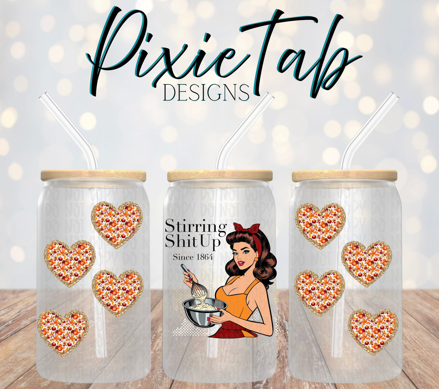 Stirring 16 oz Libby Digital Download PNG