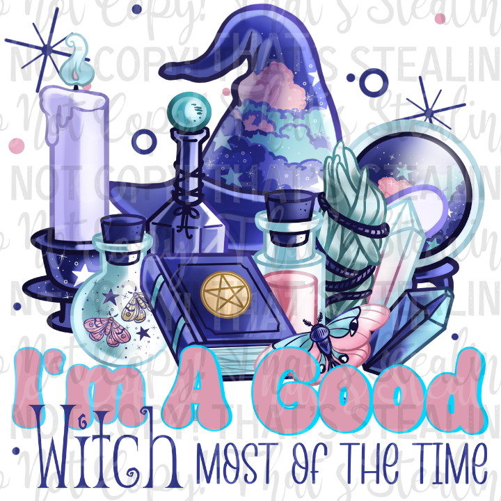 Good Witch Digital Download PNG