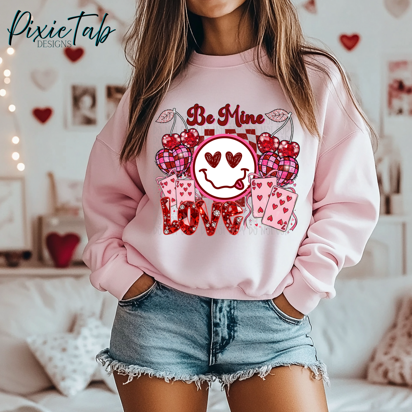 Rhinestone Smiley