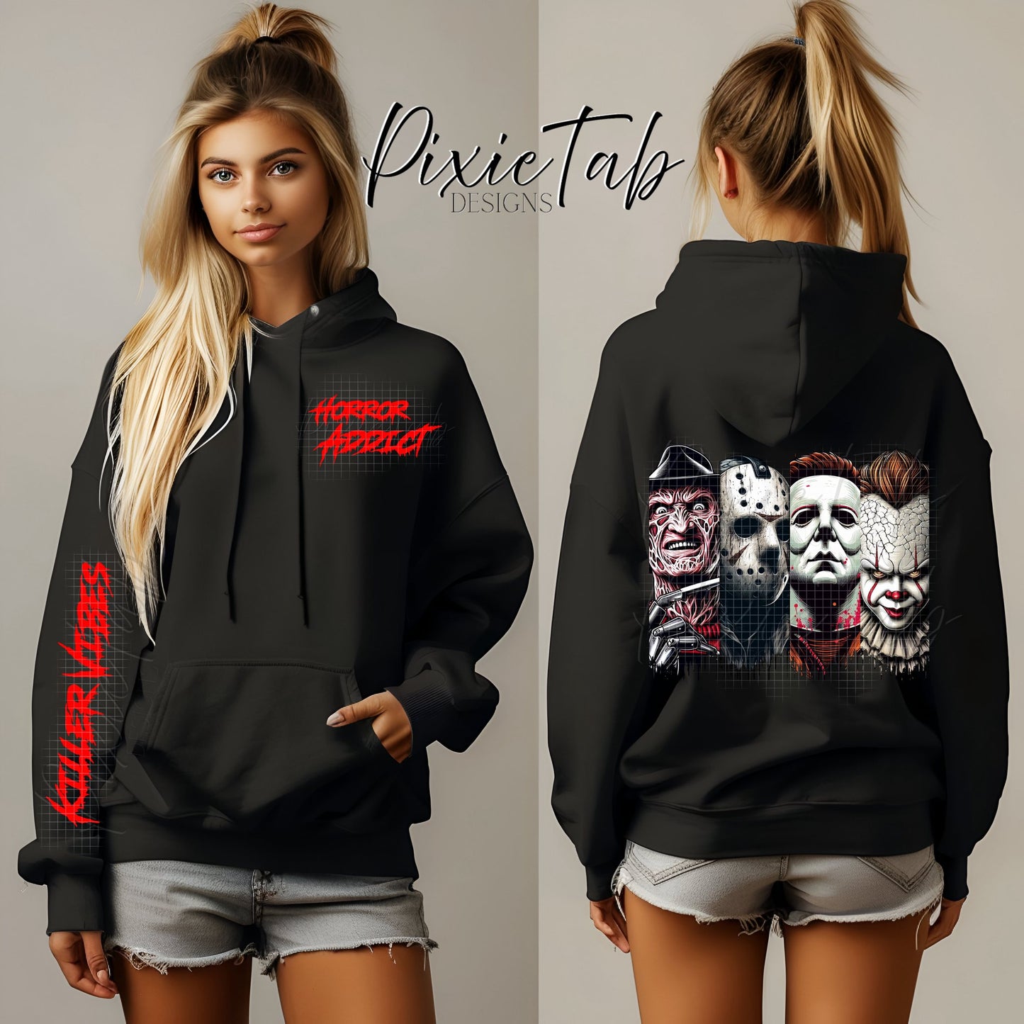 Horror Halloween (Bundle) Digital Downloads PNG
