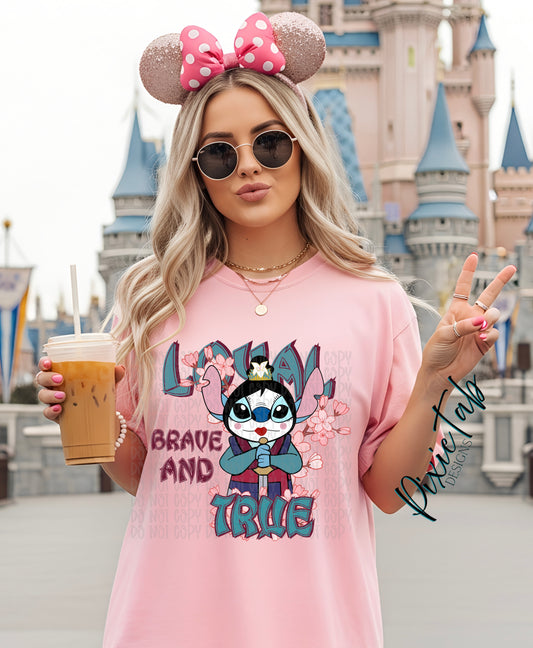 Brave & True Digital Download PNG