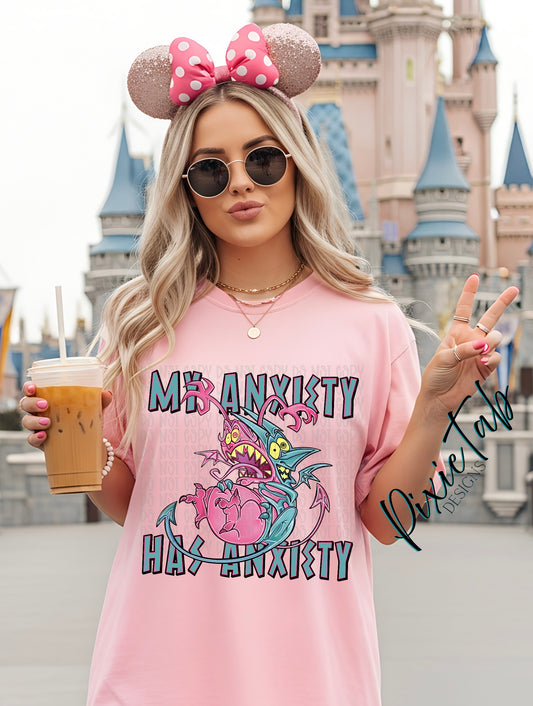 My Anxiety Digital Download PNG