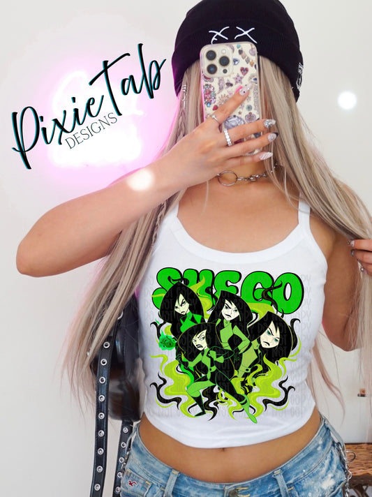 Green Goddess Digital Download PNG