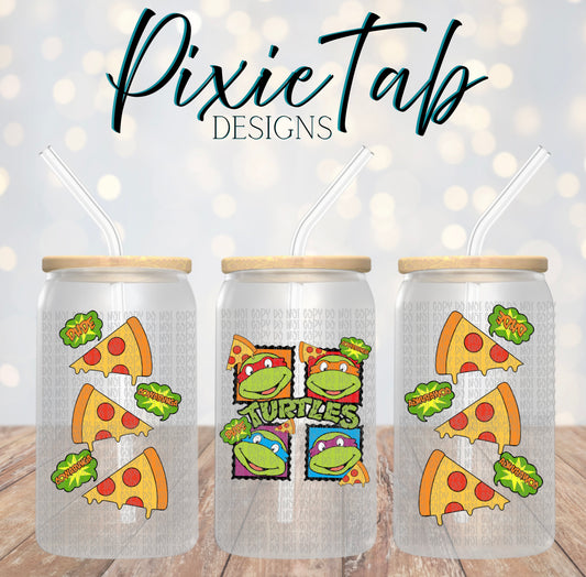 Turtle 16 oz Libby Digital Download PNG