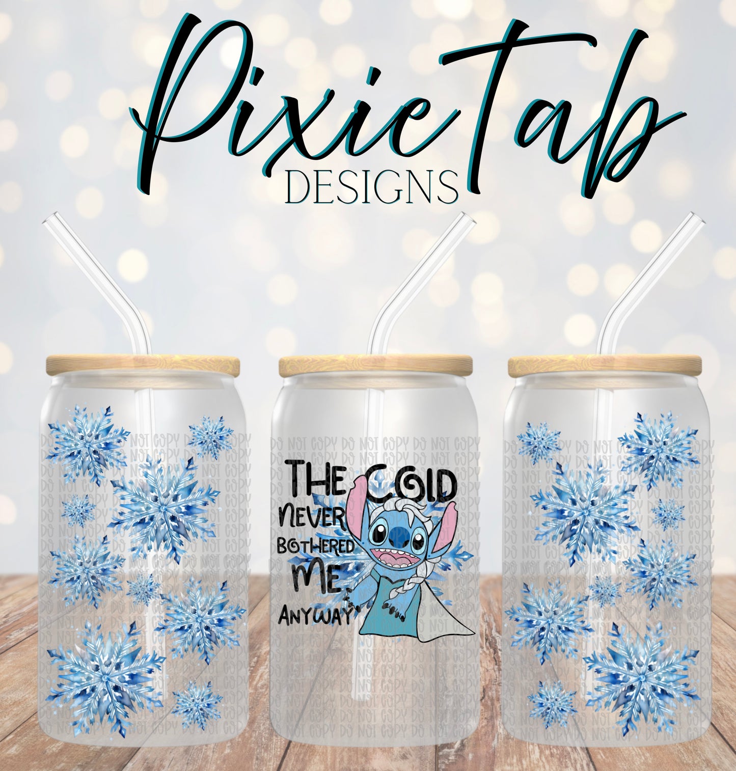 The Cold 16 oz Libby Digital Download PNG