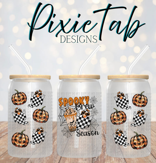 Spooky Brew 16 oz Libby Digital Download PNG