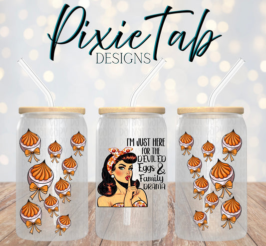 Deviled Eggs 16 oz Libby Digital Download PNG