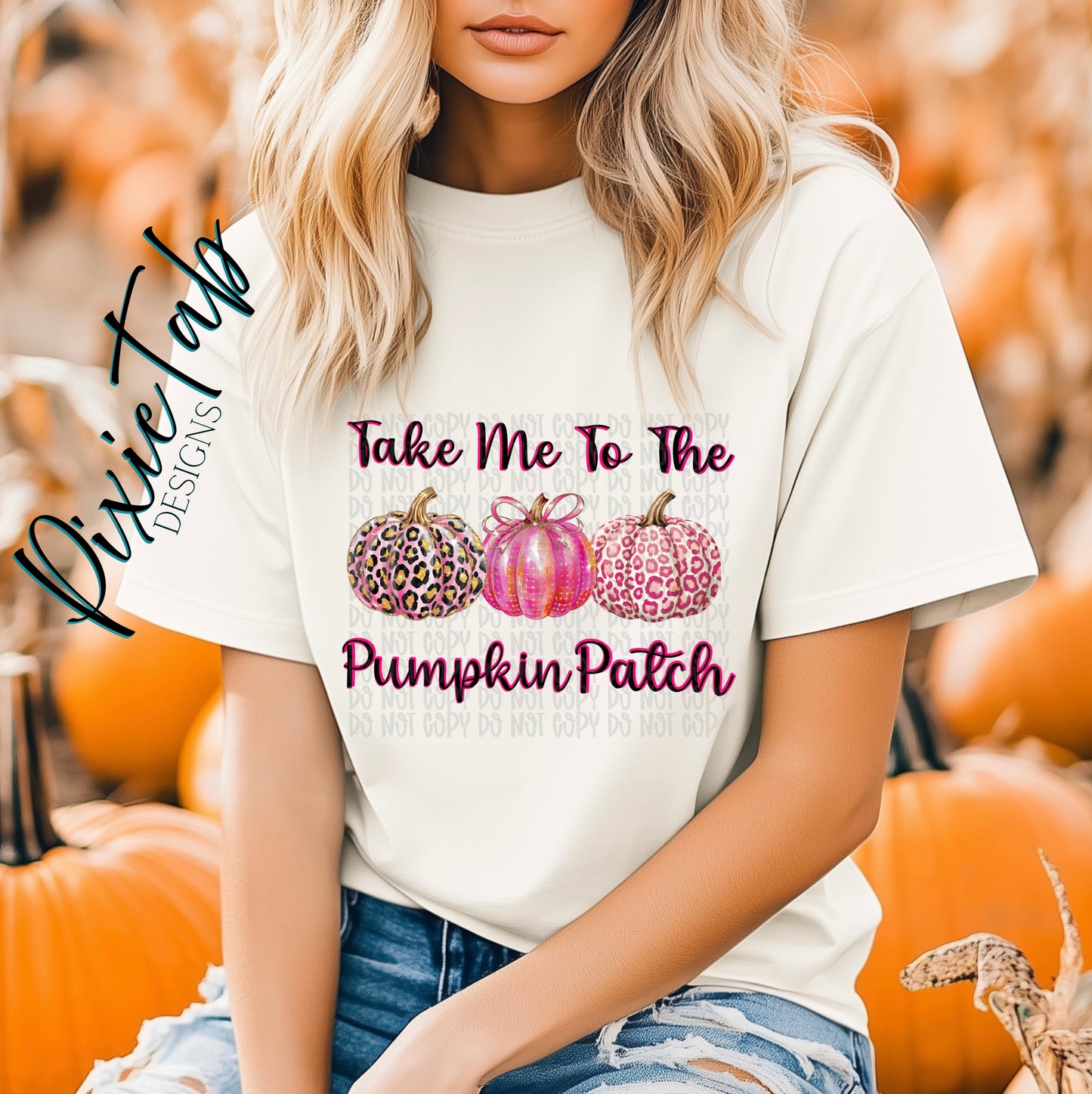 Pumpkin Patch Digital Download PNG