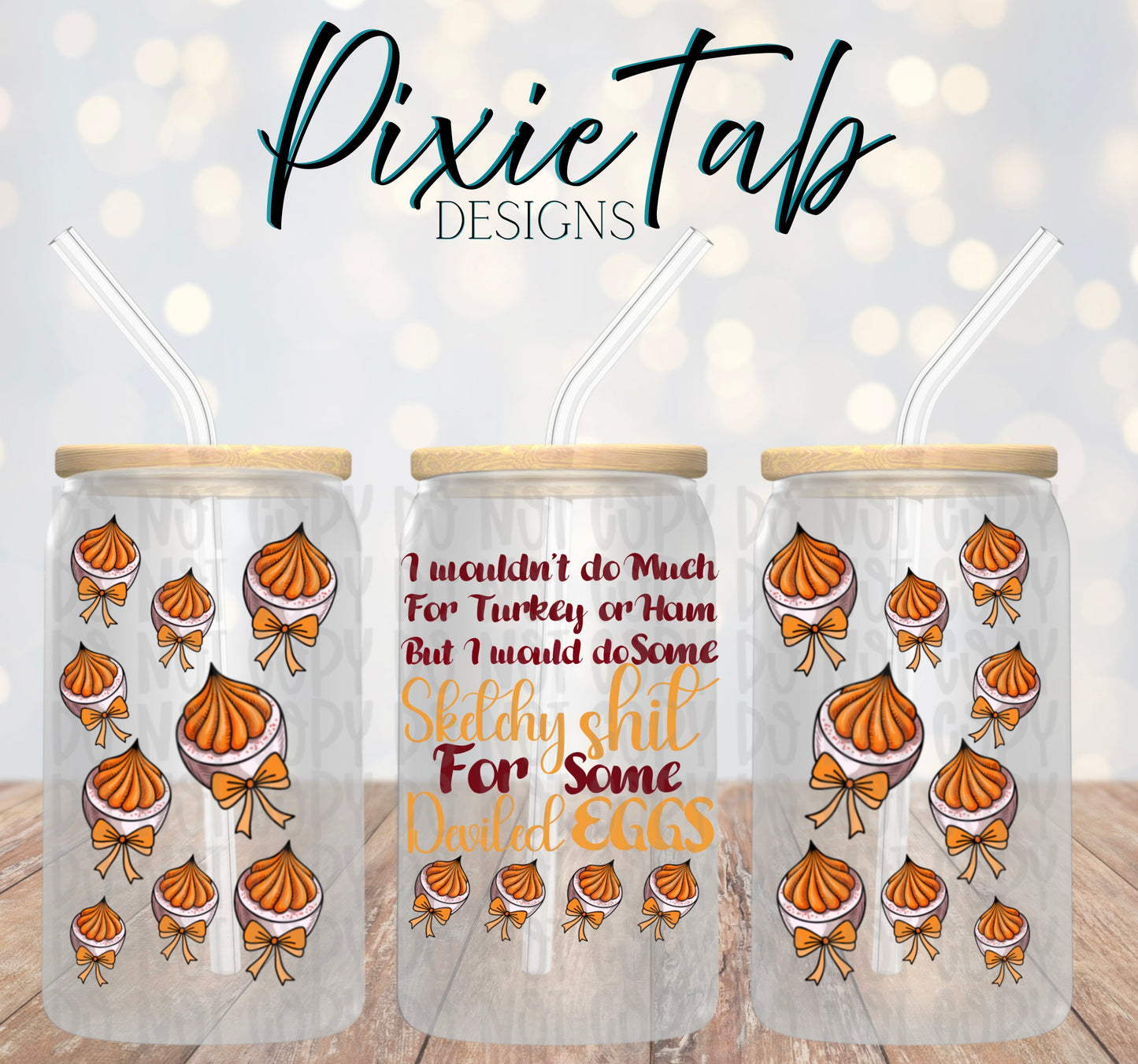 Eggs 16 oz Libby Digital Download PNG