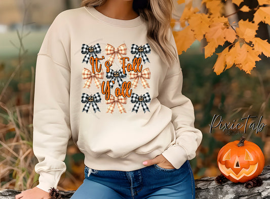 Fall Y'all Digital Download PNG
