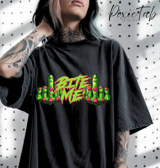 Bite Me Digital Download PNG
