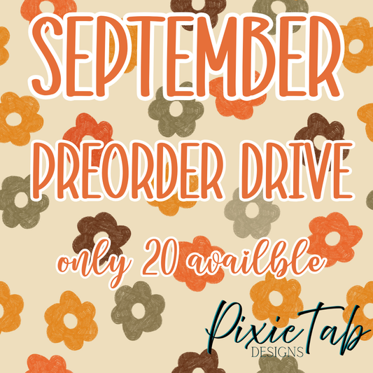 September Monthly Drive