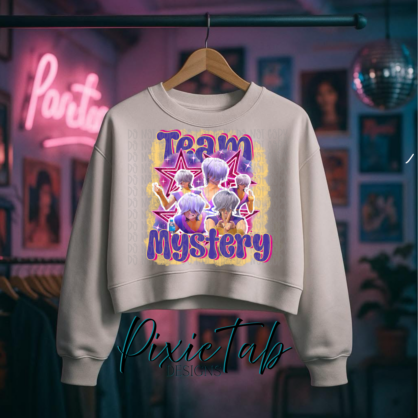 Team Mystery Digital Download PNG