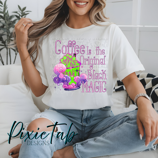 Black Magic Digital Download PNG