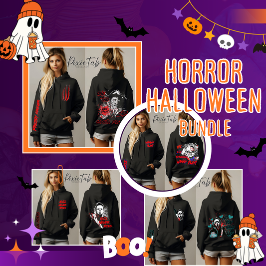 Horror Halloween (Bundle) Digital Downloads PNG