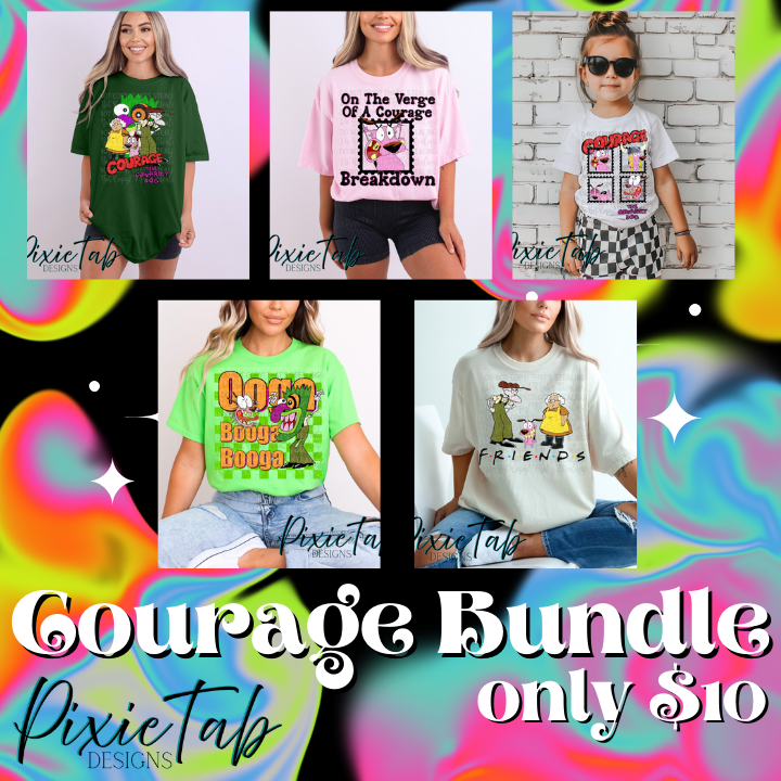 Courage (Bundle) Digital Downloads PNG