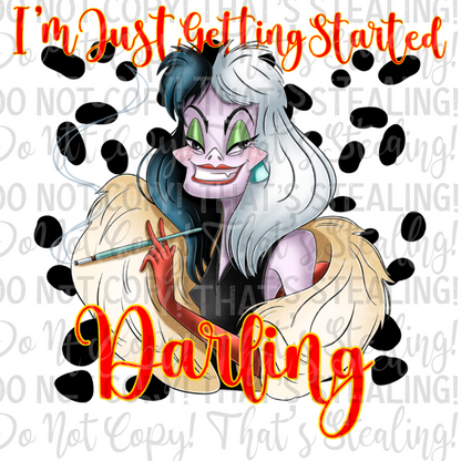Darling Digital Download PNG