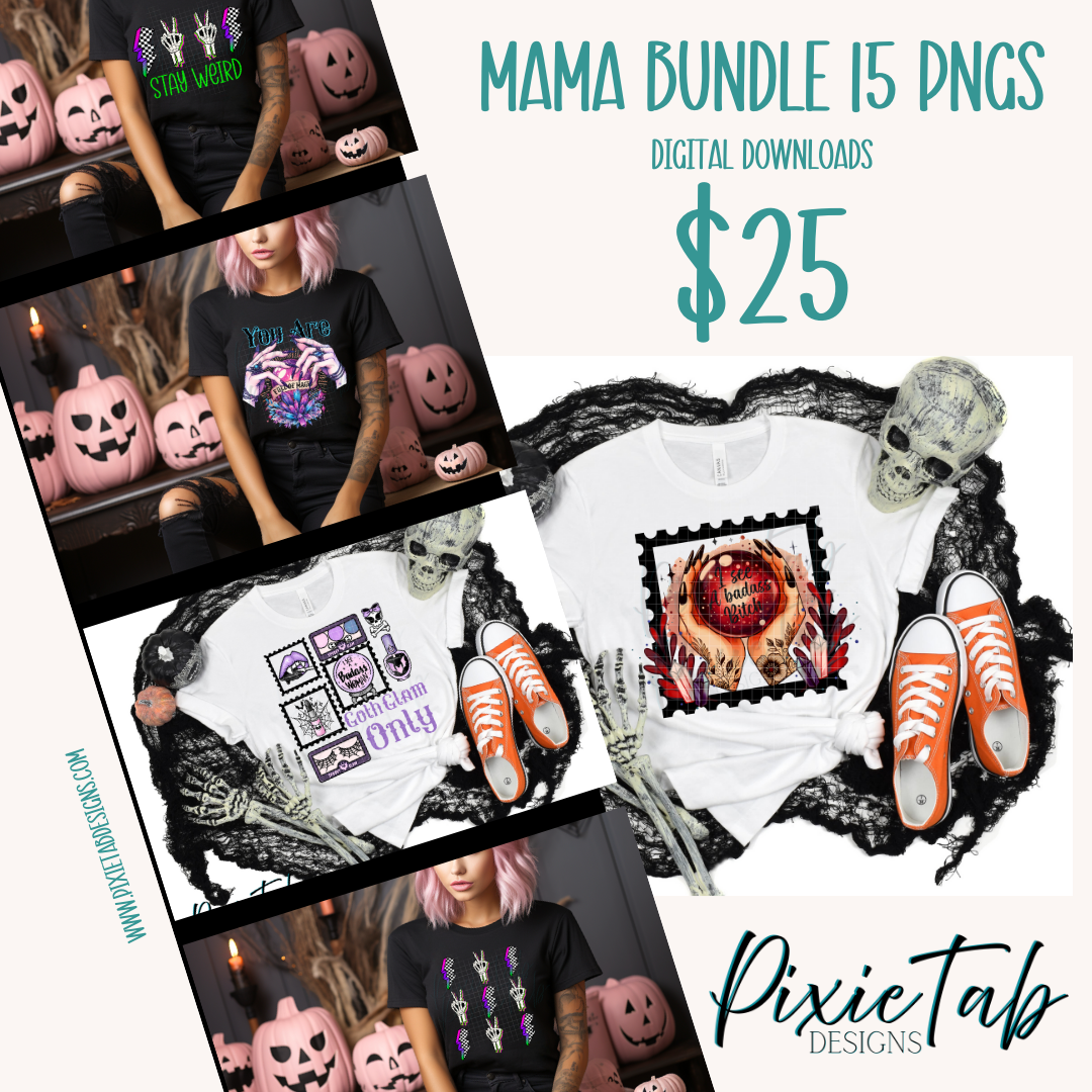 Mama (Bundle) Digital Downloads PNG