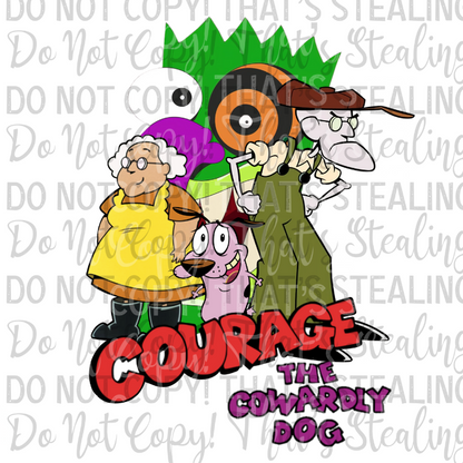 Courage (Bundle) Digital Downloads PNG