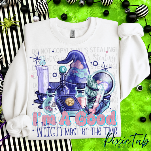 Good Witch Digital Download PNG