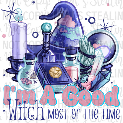 Good Witch Digital Download PNG