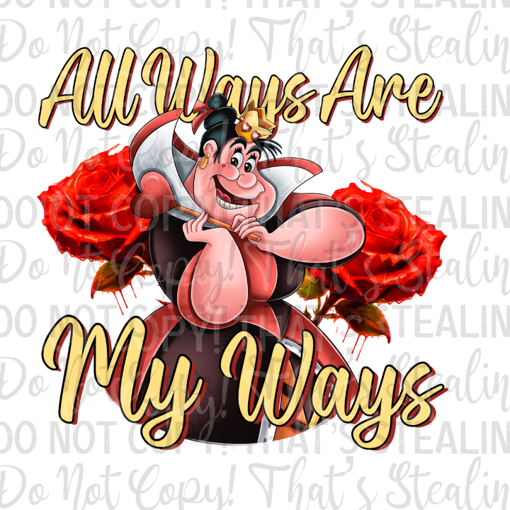 My Way Digital Download PNG