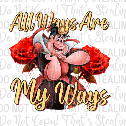 My Way Digital Download PNG