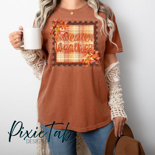 Sweater Weather Digital Download PNG
